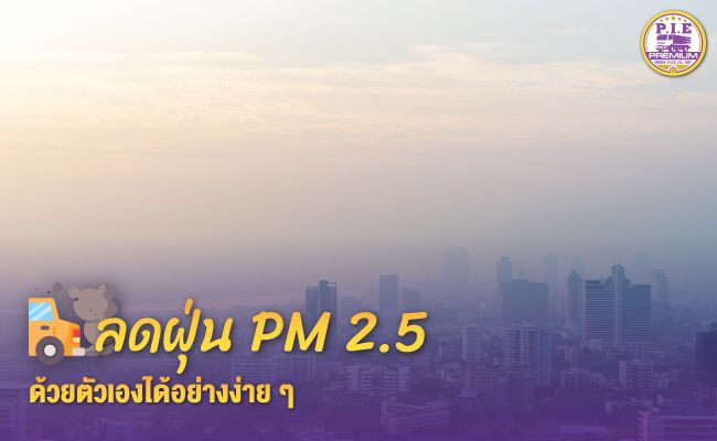 ลดฝุ่น PM 2.5